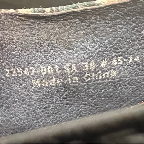 Camper Damas Green Navy Tropical Wedge Platform Sandals Women’s EU 38 US 7.5 - Picture 15 of 16